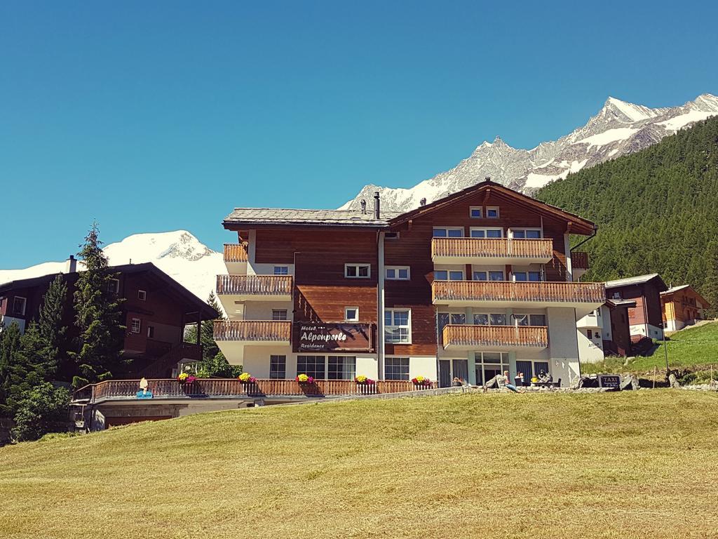 Hotel Alpenperle Saas-Fee Esterno foto