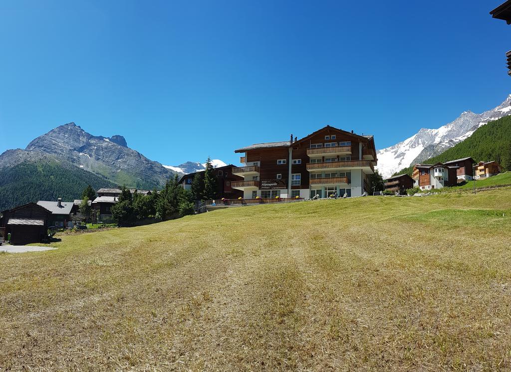 Hotel Alpenperle Saas-Fee Esterno foto