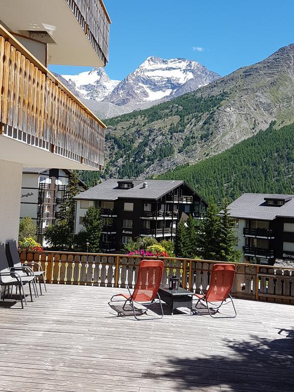 Hotel Alpenperle Saas-Fee Esterno foto