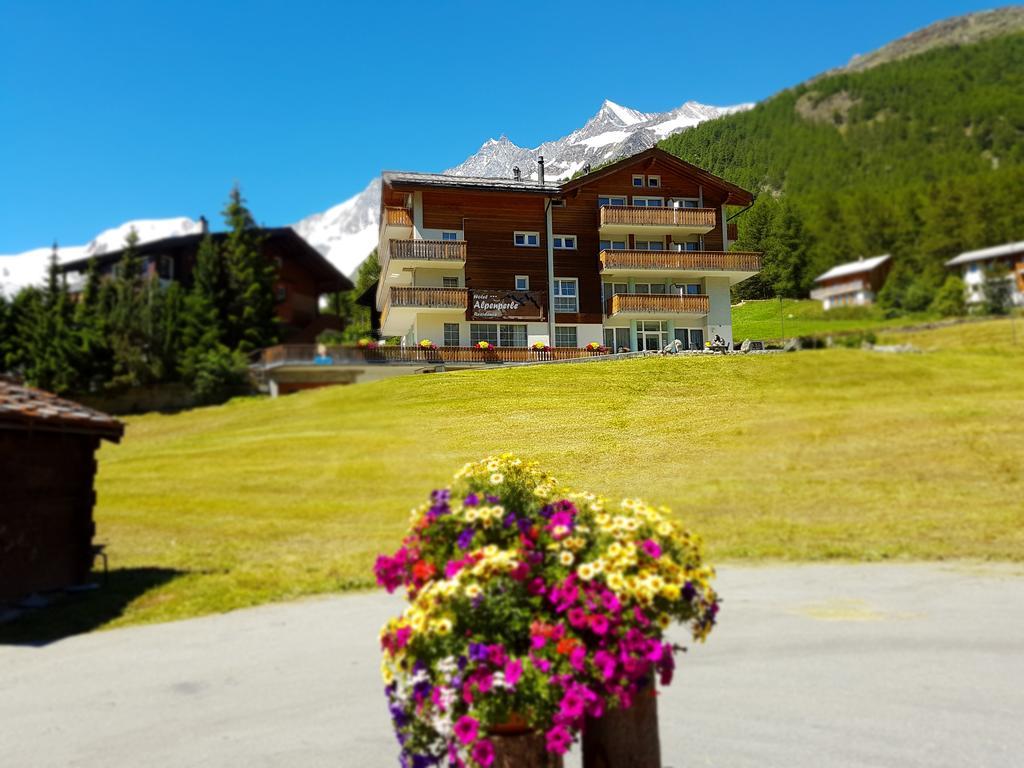 Hotel Alpenperle Saas-Fee Esterno foto