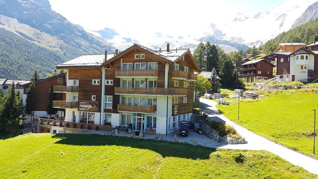 Hotel Alpenperle Saas-Fee Esterno foto